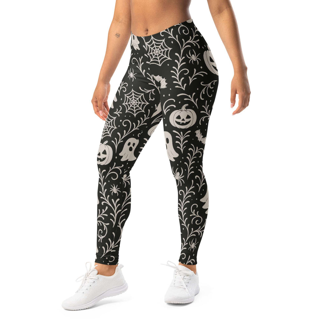 Black & White Halloween Leggings
