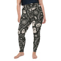 Black & White Halloween Plus Size Leggings