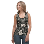 Black & White Halloween Tank Top