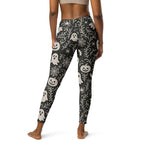 Black & White Halloween Yoga Leggings