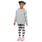 Black & White Harlequin Kid's Leggings
