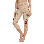 Bloody Halloween Yoga Capris