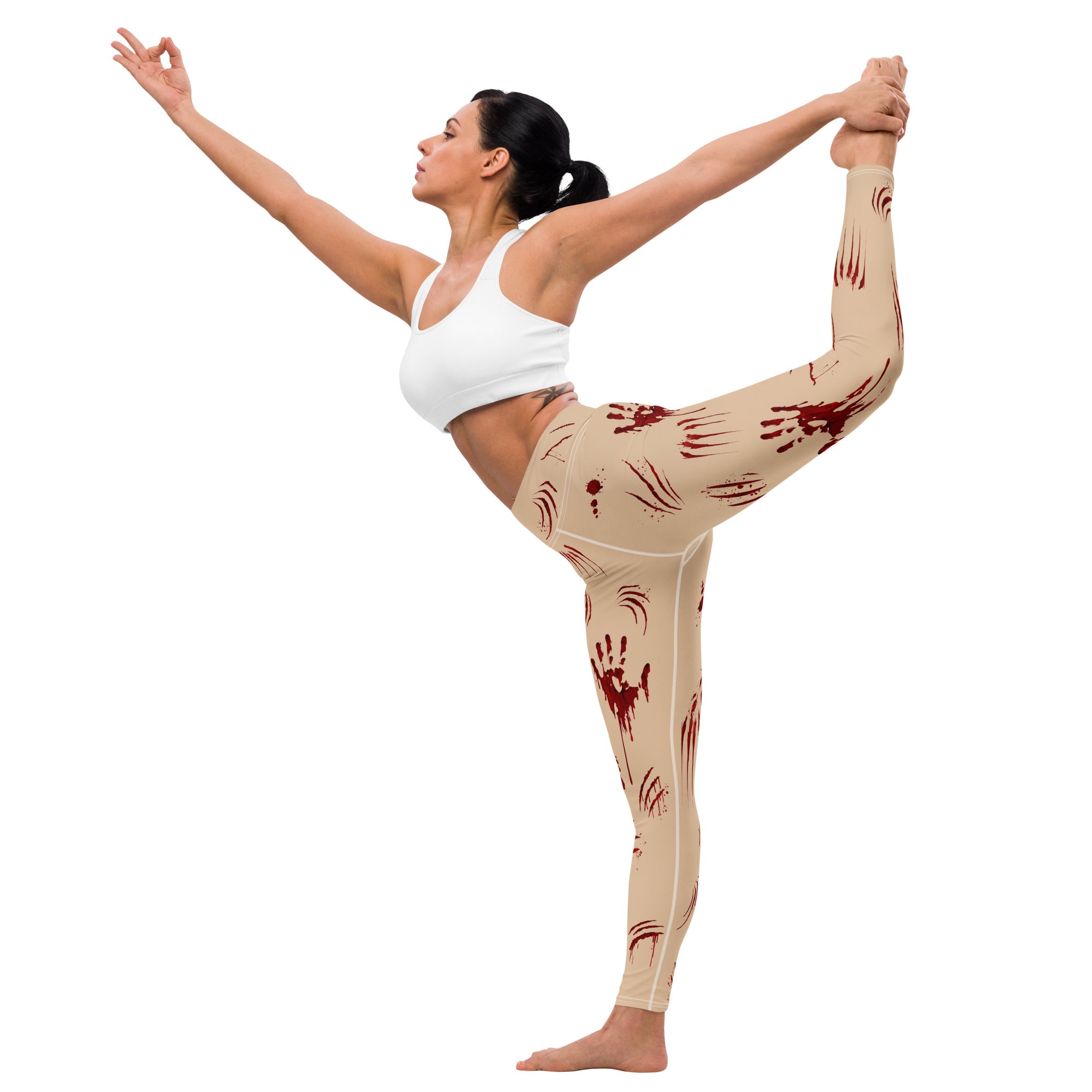 Bloody Halloween Yoga Leggings