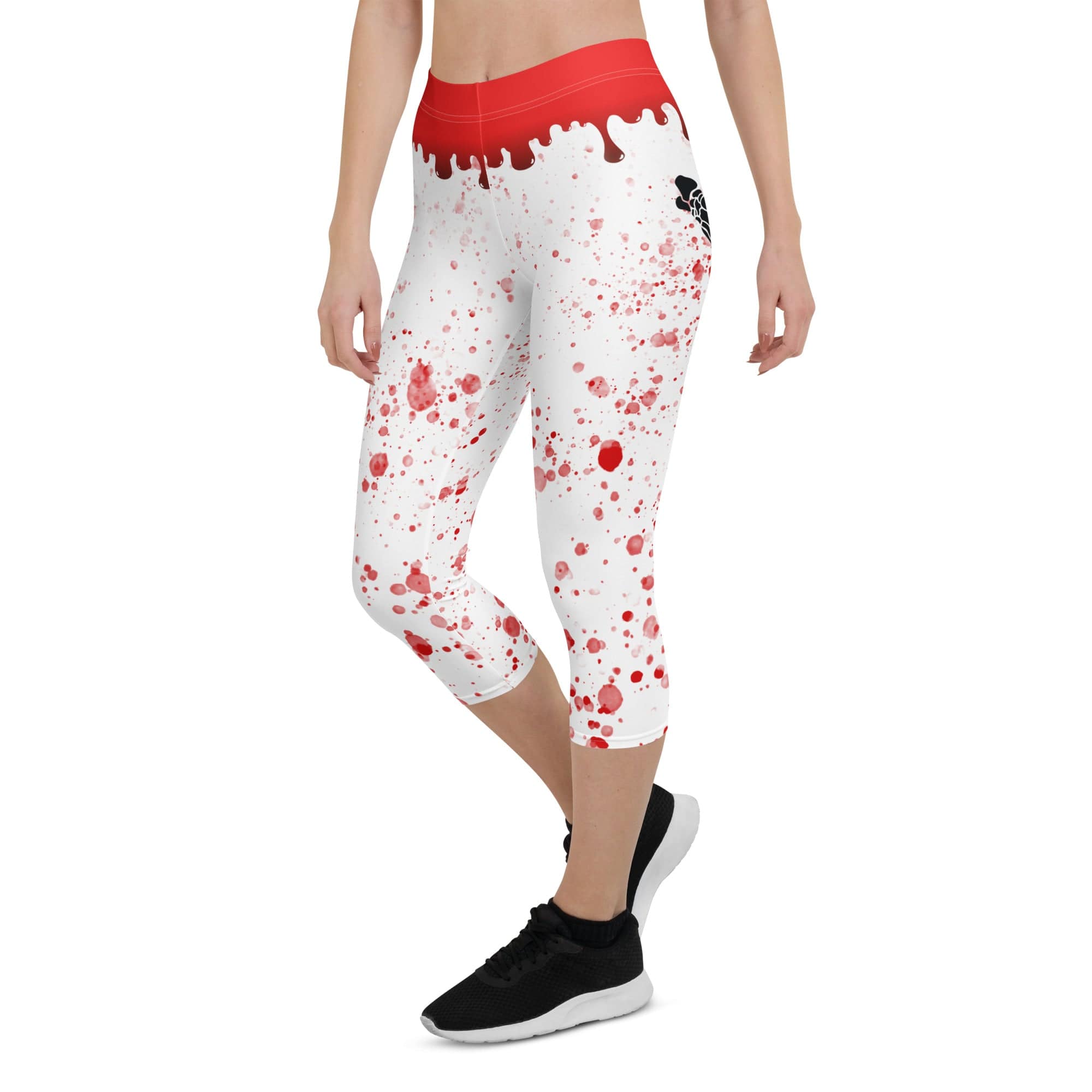 Bloody Skeleton Hands Capris