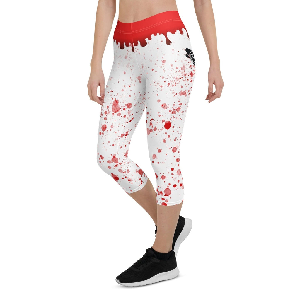 Bloody Skeleton Hands Capris