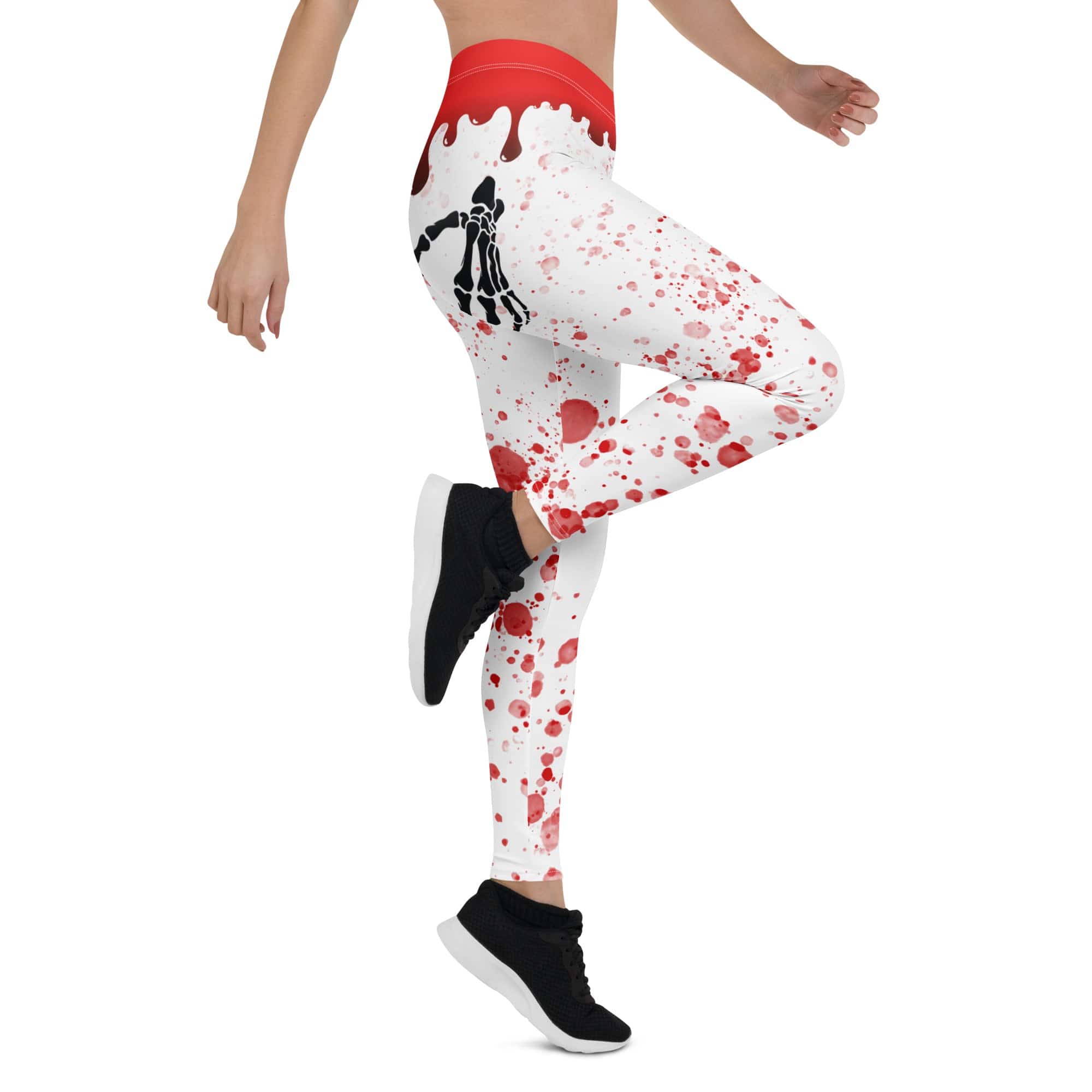 Bloody Skeleton Hands Leggings