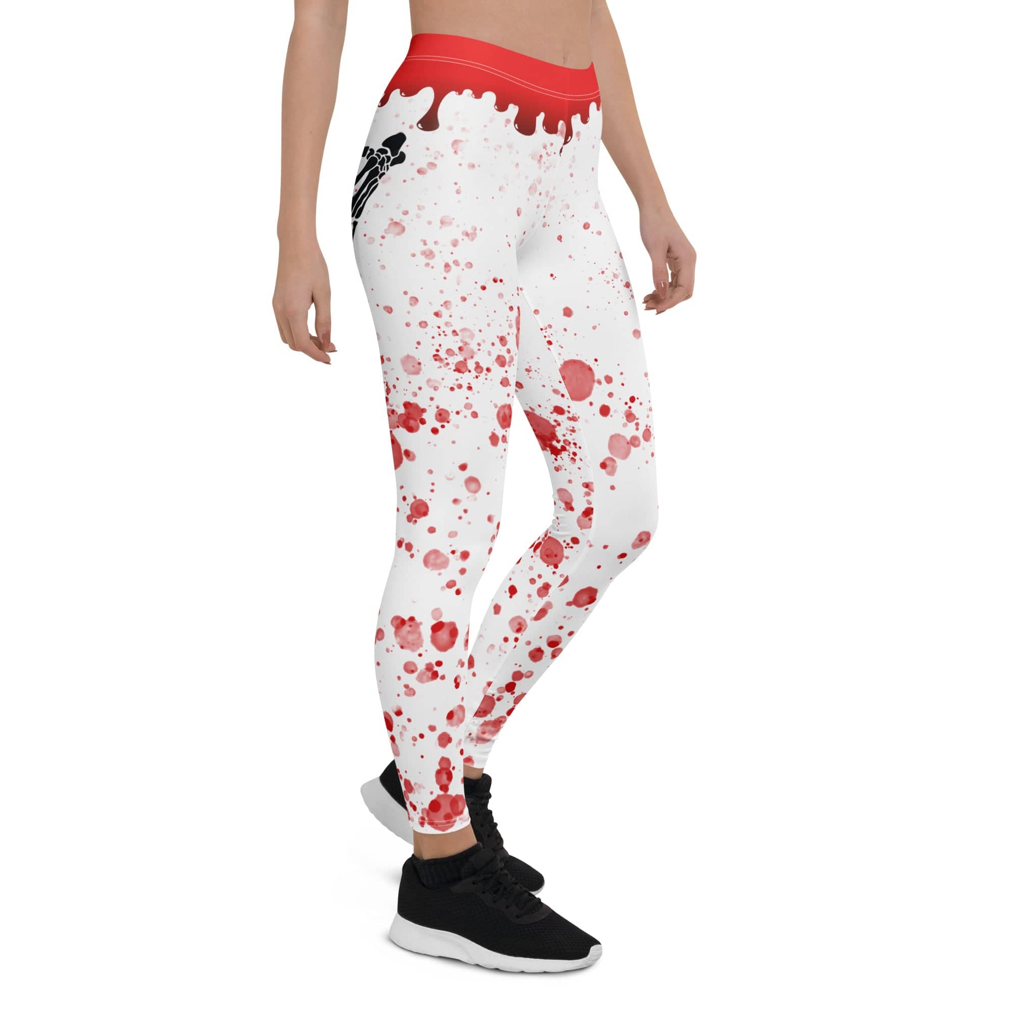 Bloody Skeleton Hands Leggings
