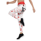 Bloody Skeleton Hands Leggings