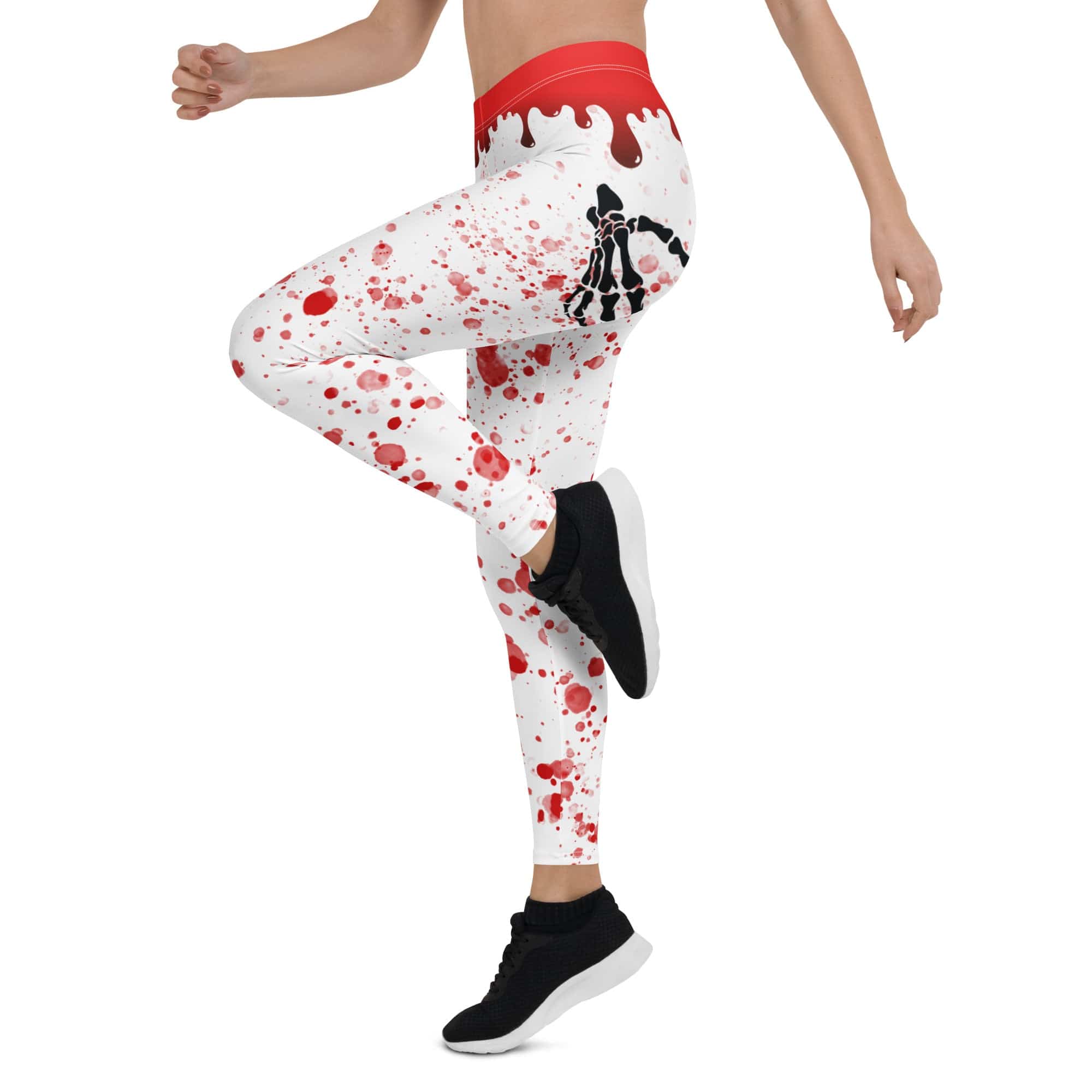 Bloody Skeleton Hands Leggings