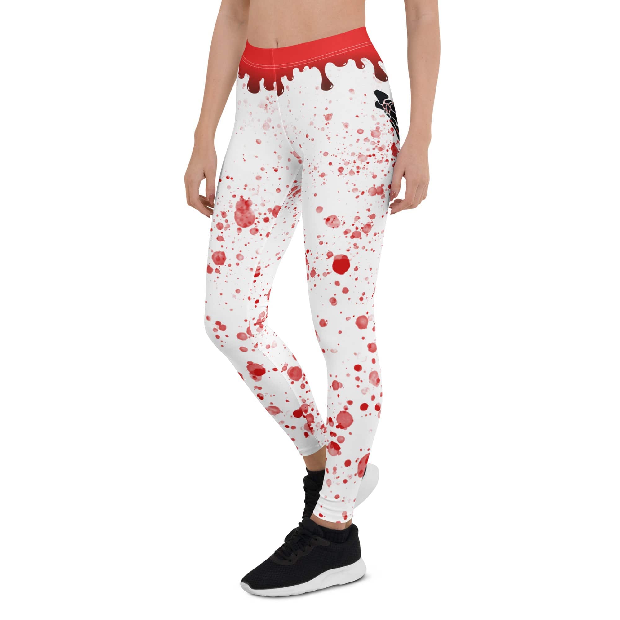 Bloody Skeleton Hands Leggings
