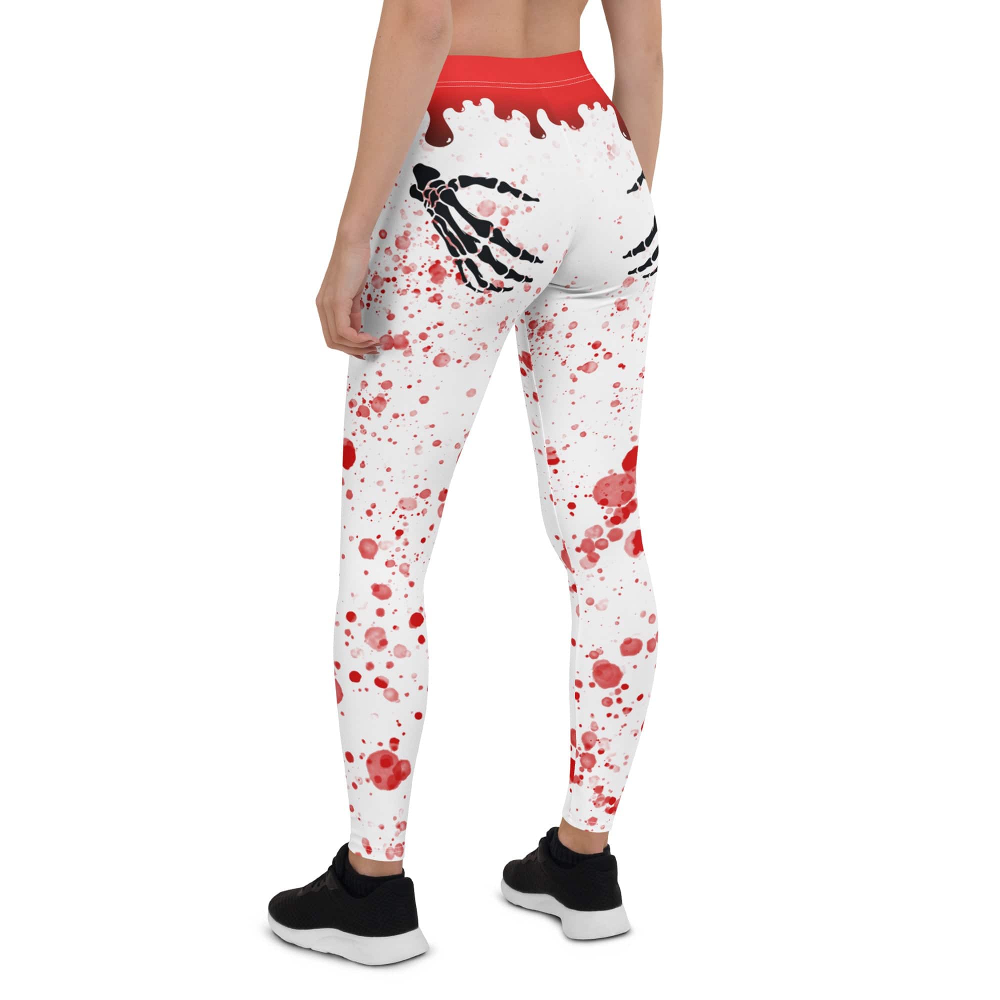 Bloody Skeleton Hands Leggings