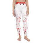 Bloody Skeleton Hands Yoga Leggings