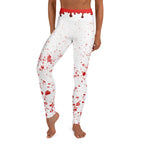 Bloody Skeleton Hands Yoga Leggings