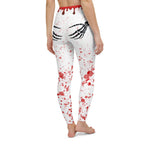 Bloody Skeleton Hands Yoga Leggings
