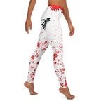 Bloody Skeleton Hands Yoga Leggings