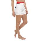 Bloody Skeleton Hands Yoga Shorts