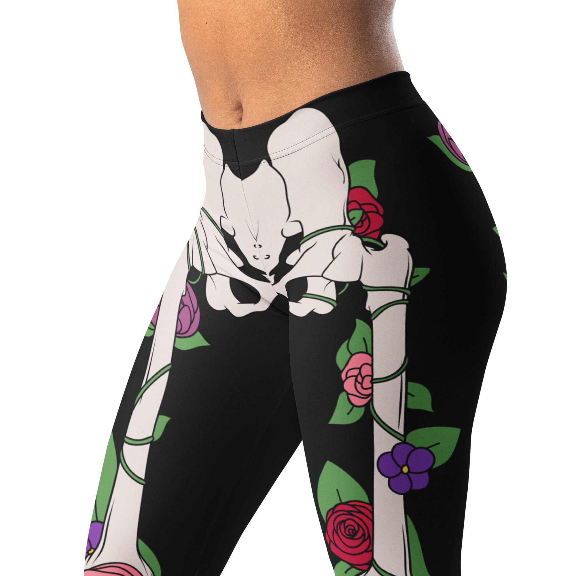 Blooming Skeleton Leggings