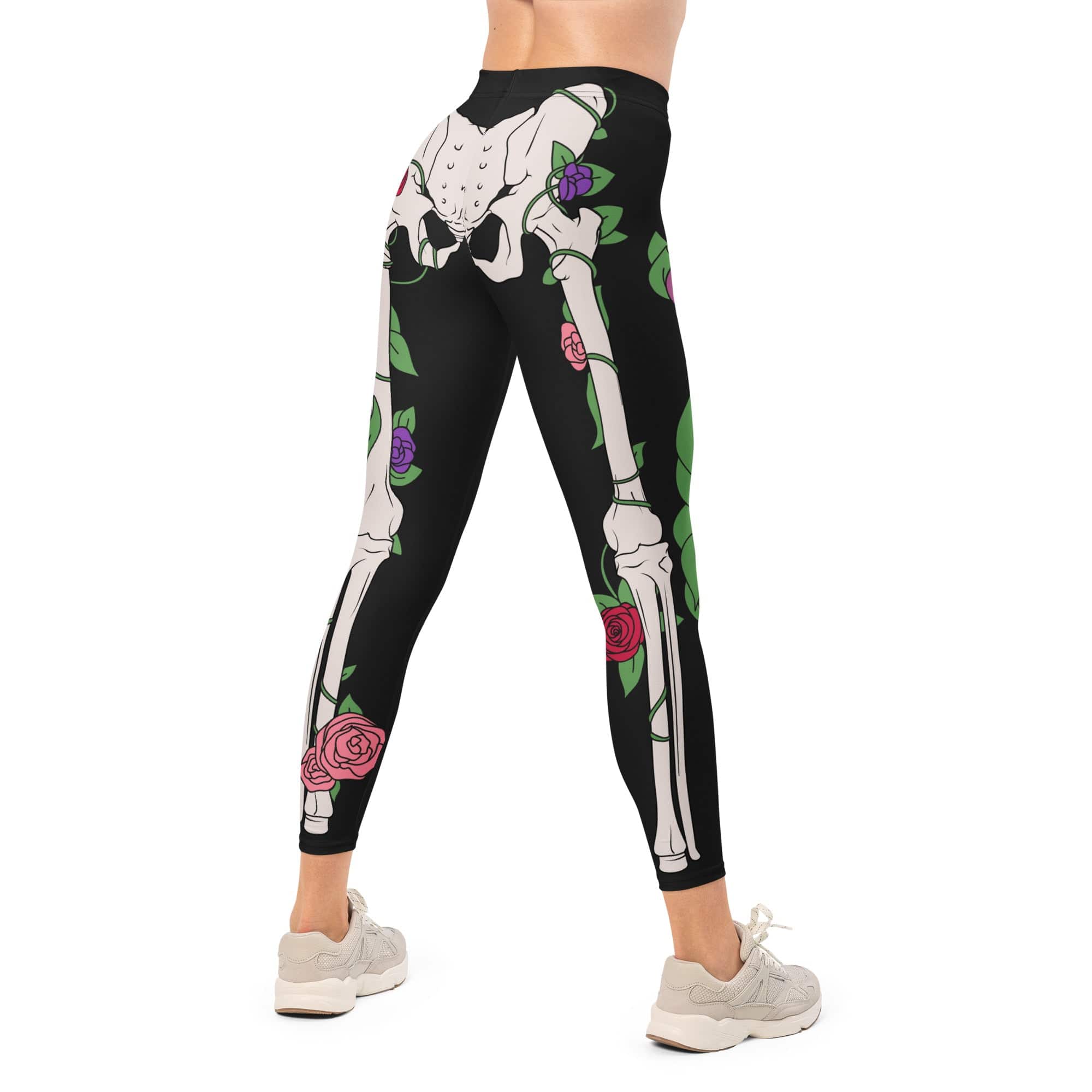 Blooming Skeleton Leggings