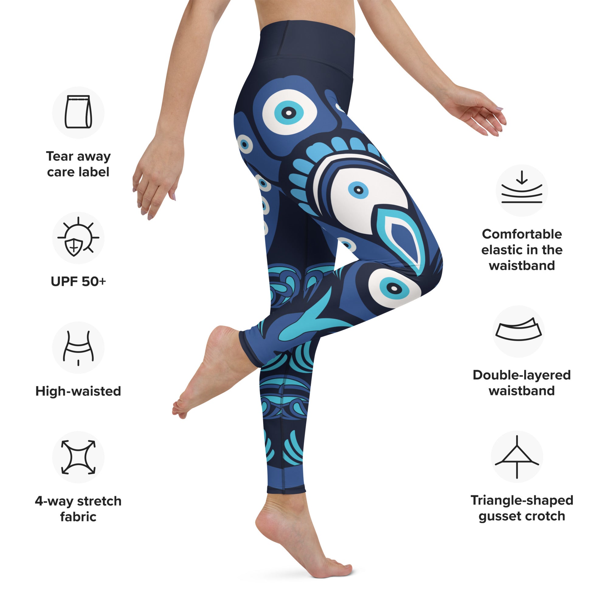 Blue Eye Yoga Leggings