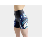 Blue Eye Yoga Shorts