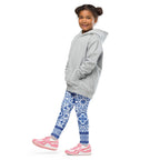 Blue Majolica Kid's Leggings