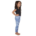 Blue Majolica Kid's Leggings