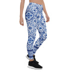 Blue Majolica Leggings