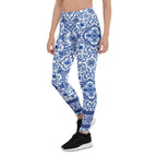 Blue Majolica Leggings
