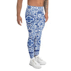 Blue Majolica Men's Leggings