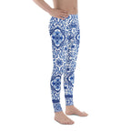 Blue Majolica Men's Leggings