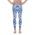 Blue Majolica Men's Leggings