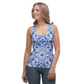 Blue Majolica Tank Top