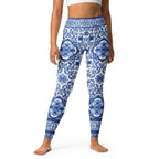 Blue Majolica Yoga Leggings