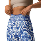 Blue Majolica Yoga Leggings