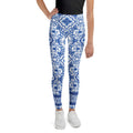 Blue Majolica Youth Leggings
