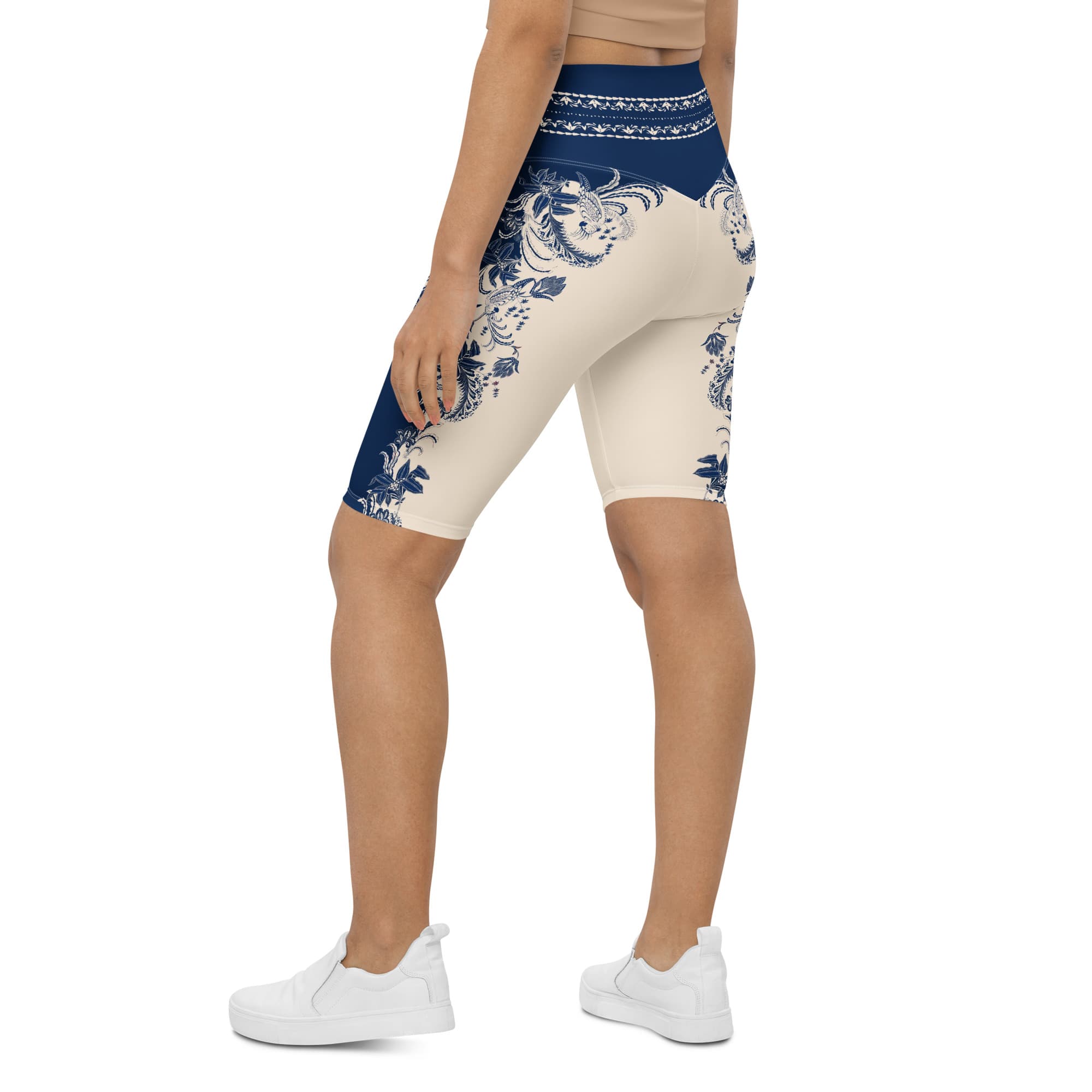 Blue Royal Botanica Biker Shorts