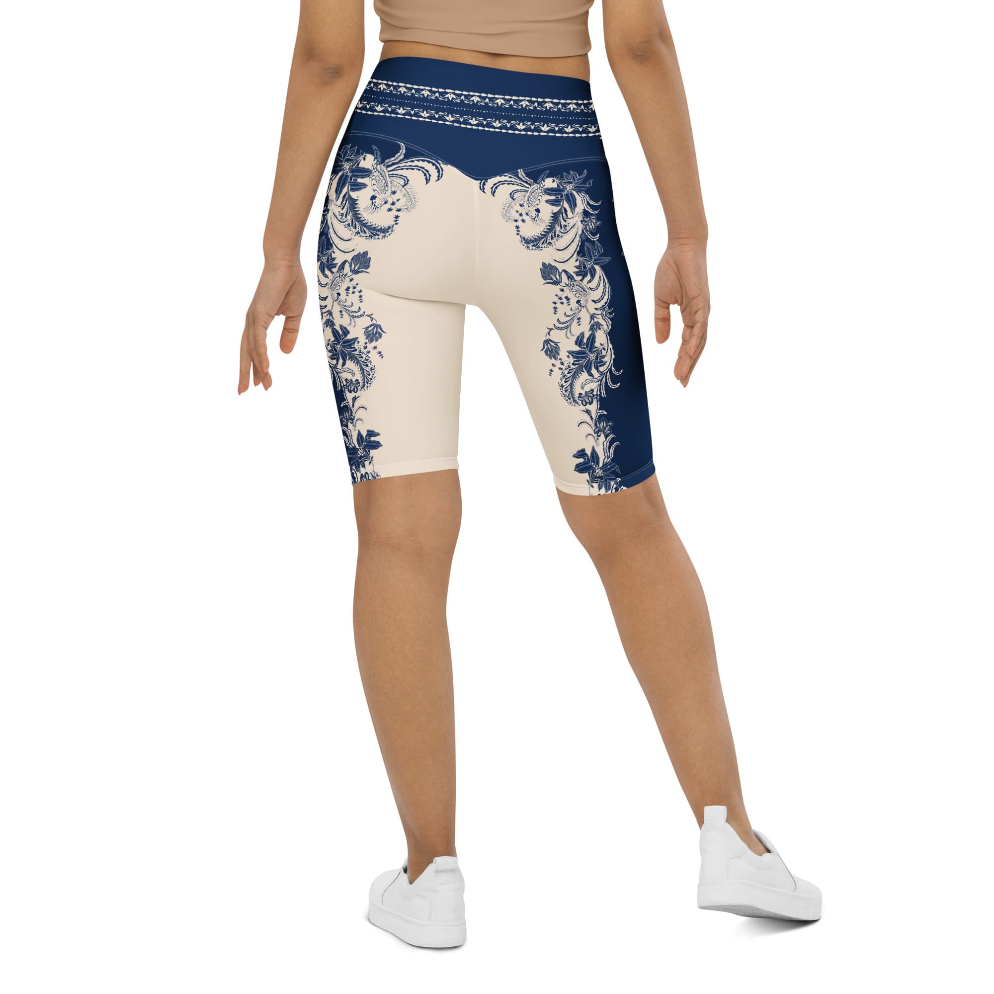 Blue Royal Botanica Biker Shorts