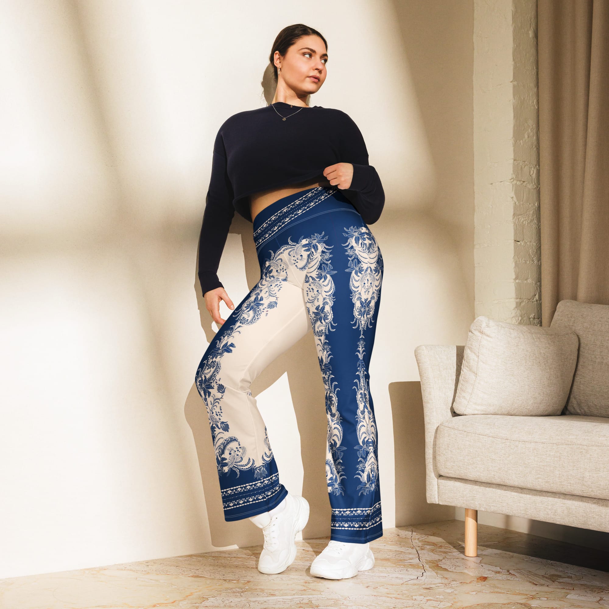 Blue Royal Botanica Flare Leggings