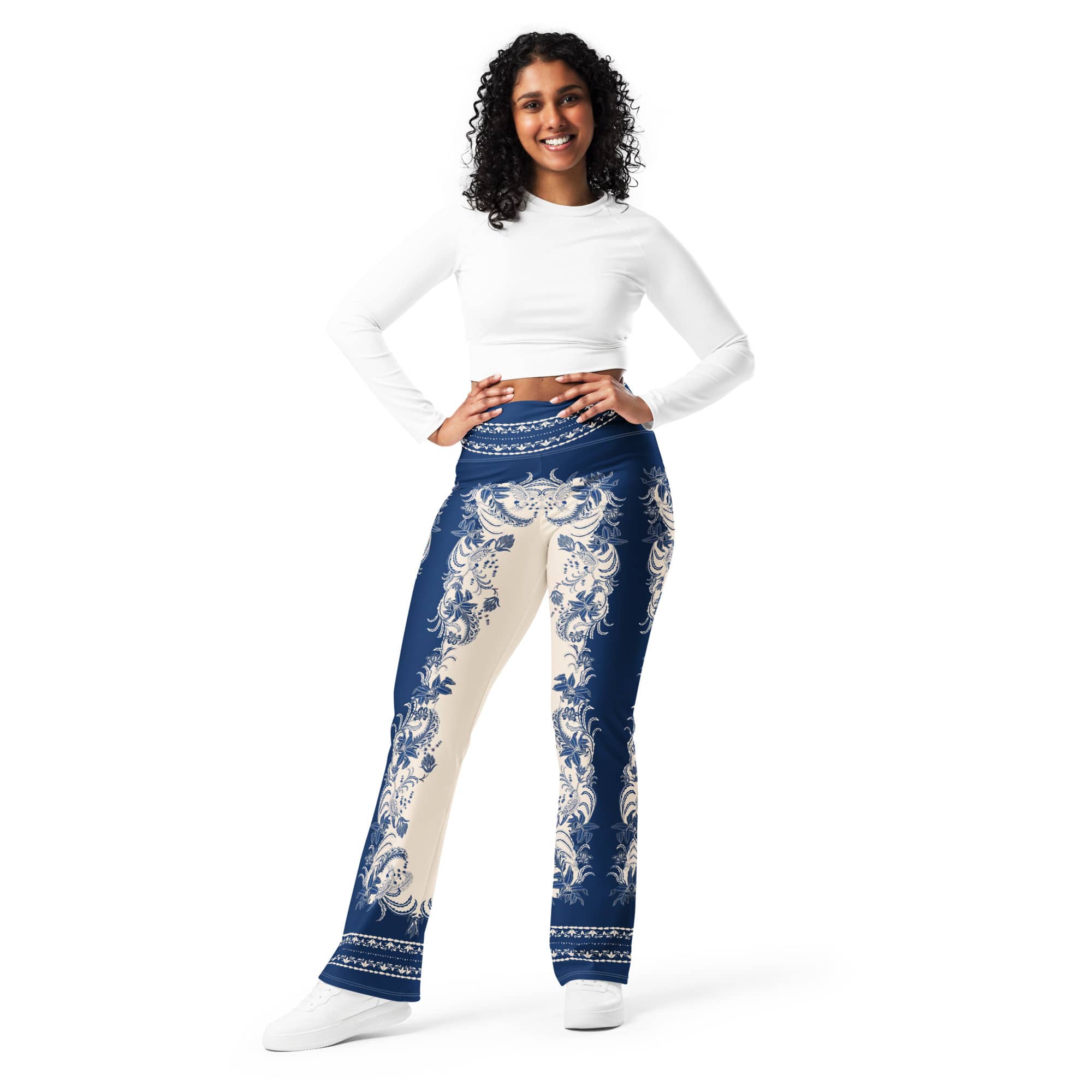 Blue Royal Botanica Flare Leggings