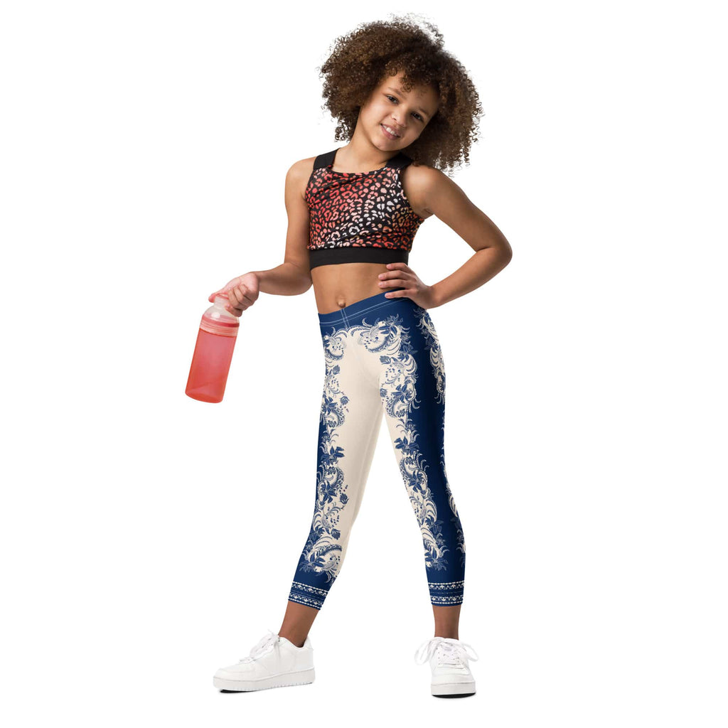 Blue Royal Botanica Kid's Leggings
