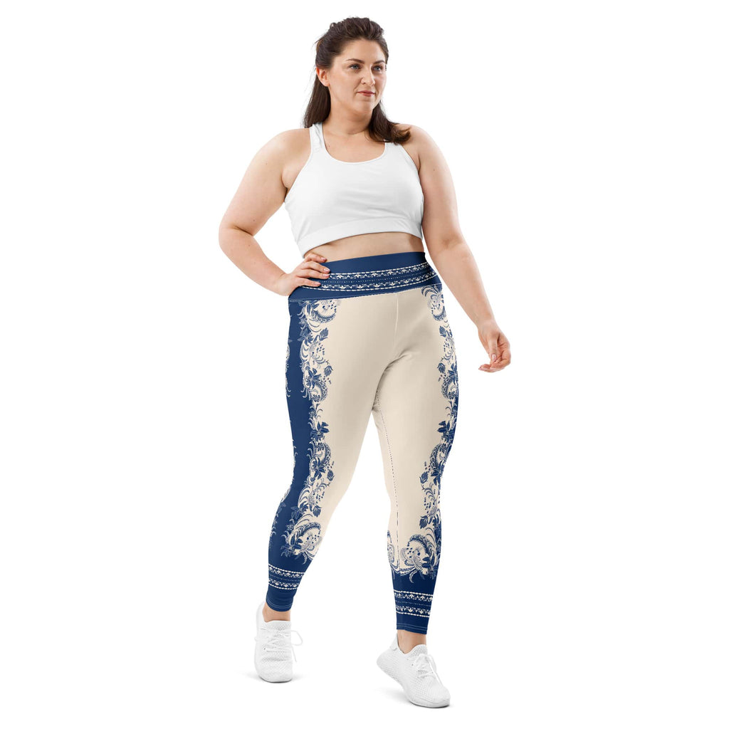 Blue Royal Botanica Plus Size Leggings
