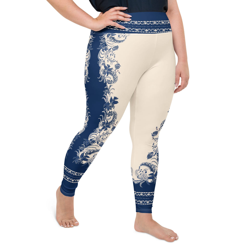 Blue Royal Botanica Plus Size Leggings
