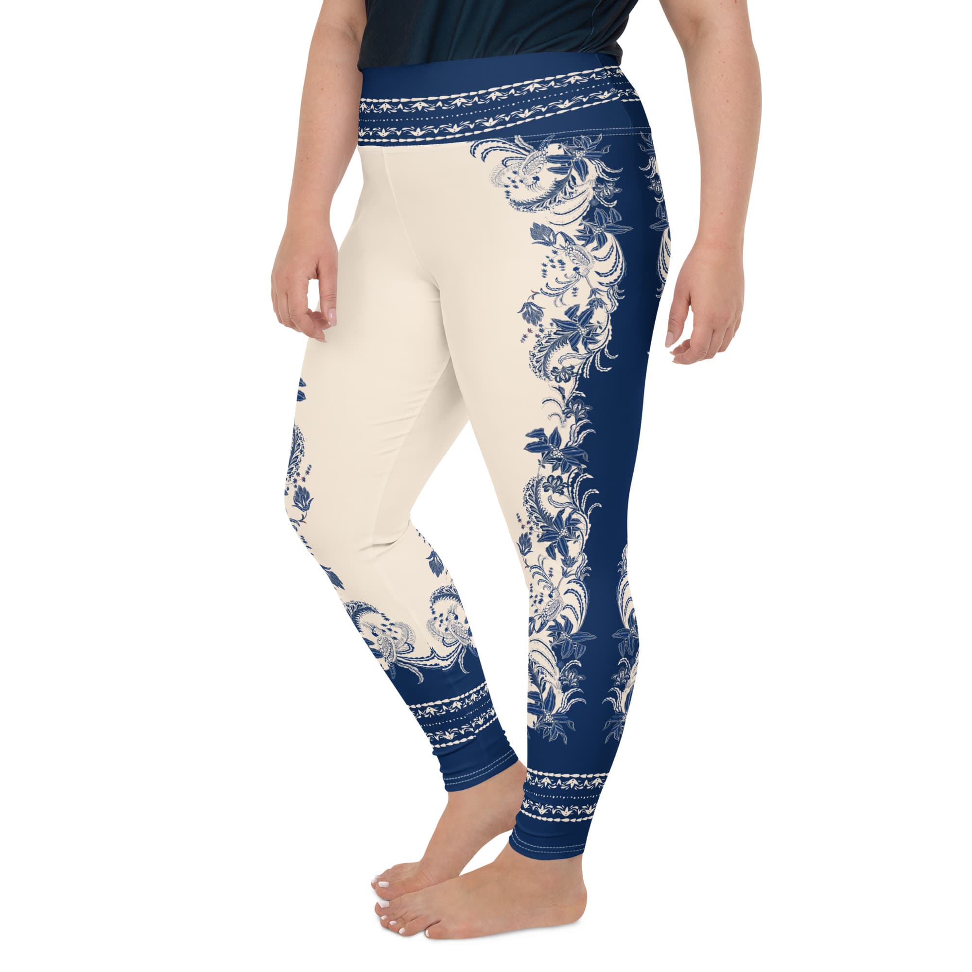 Blue Royal Botanica Plus Size Leggings