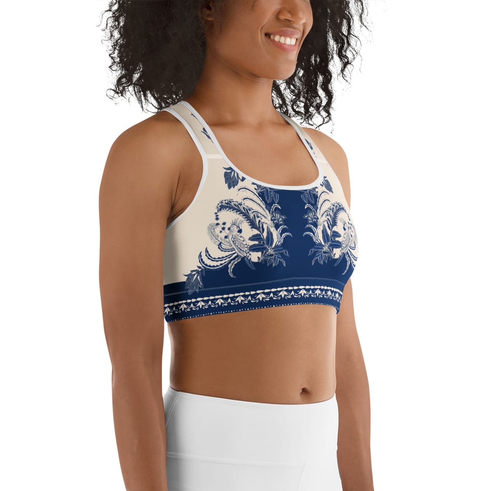 Blue Royal Botanica Sports Bra