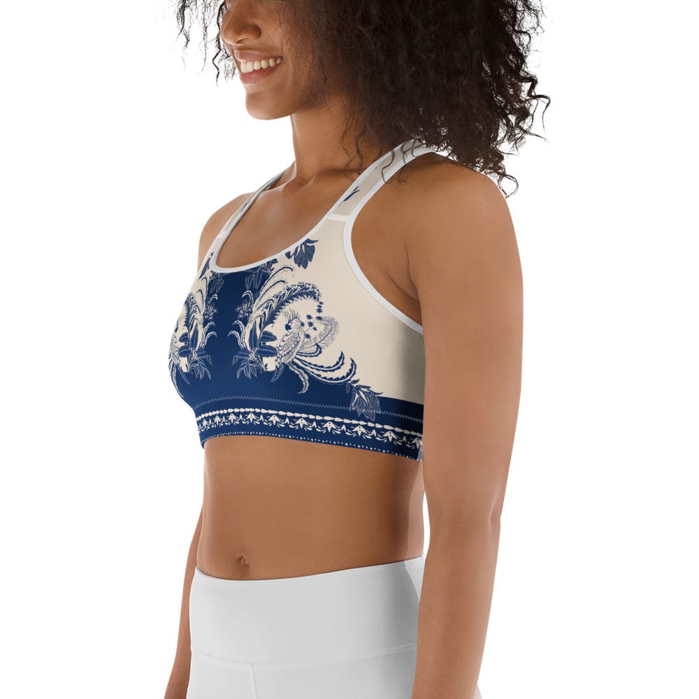 Blue Royal Botanica Sports Bra