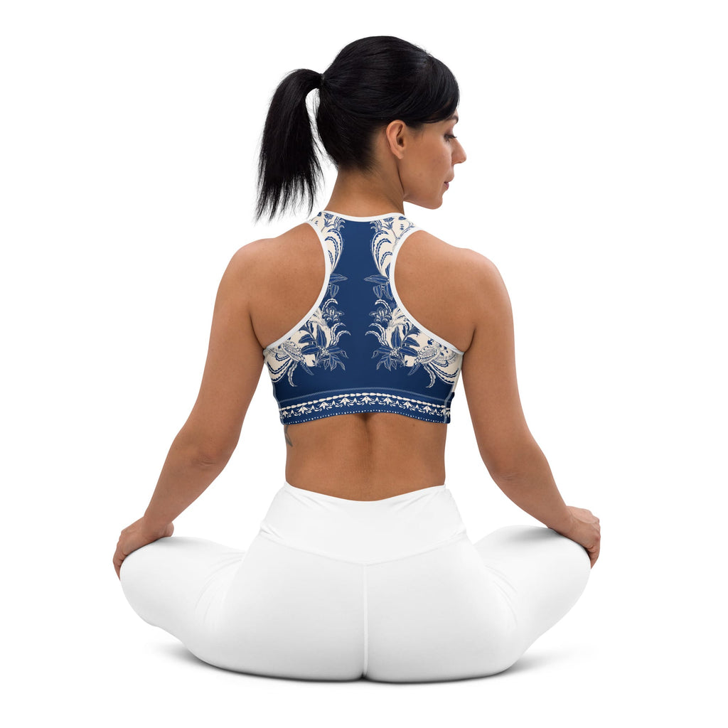 Blue Royal Botanica Sports Bra