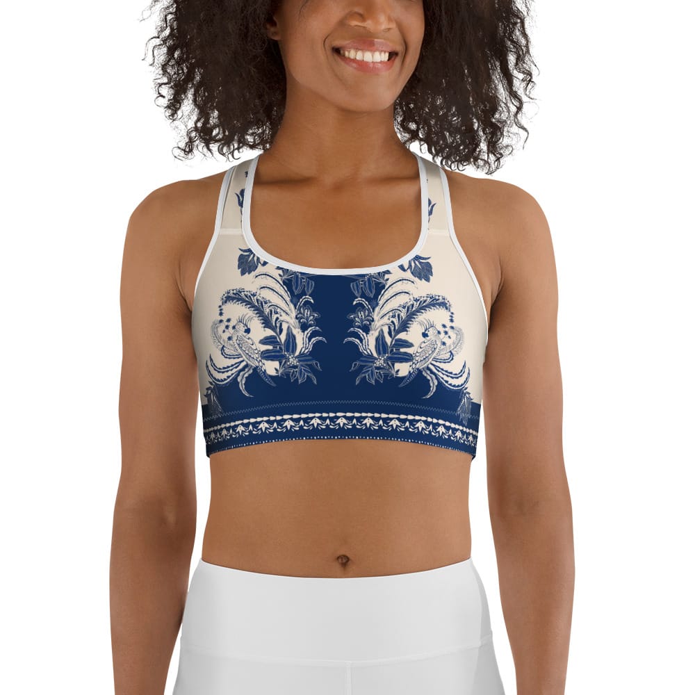Blue Royal Botanica Sports Bra
