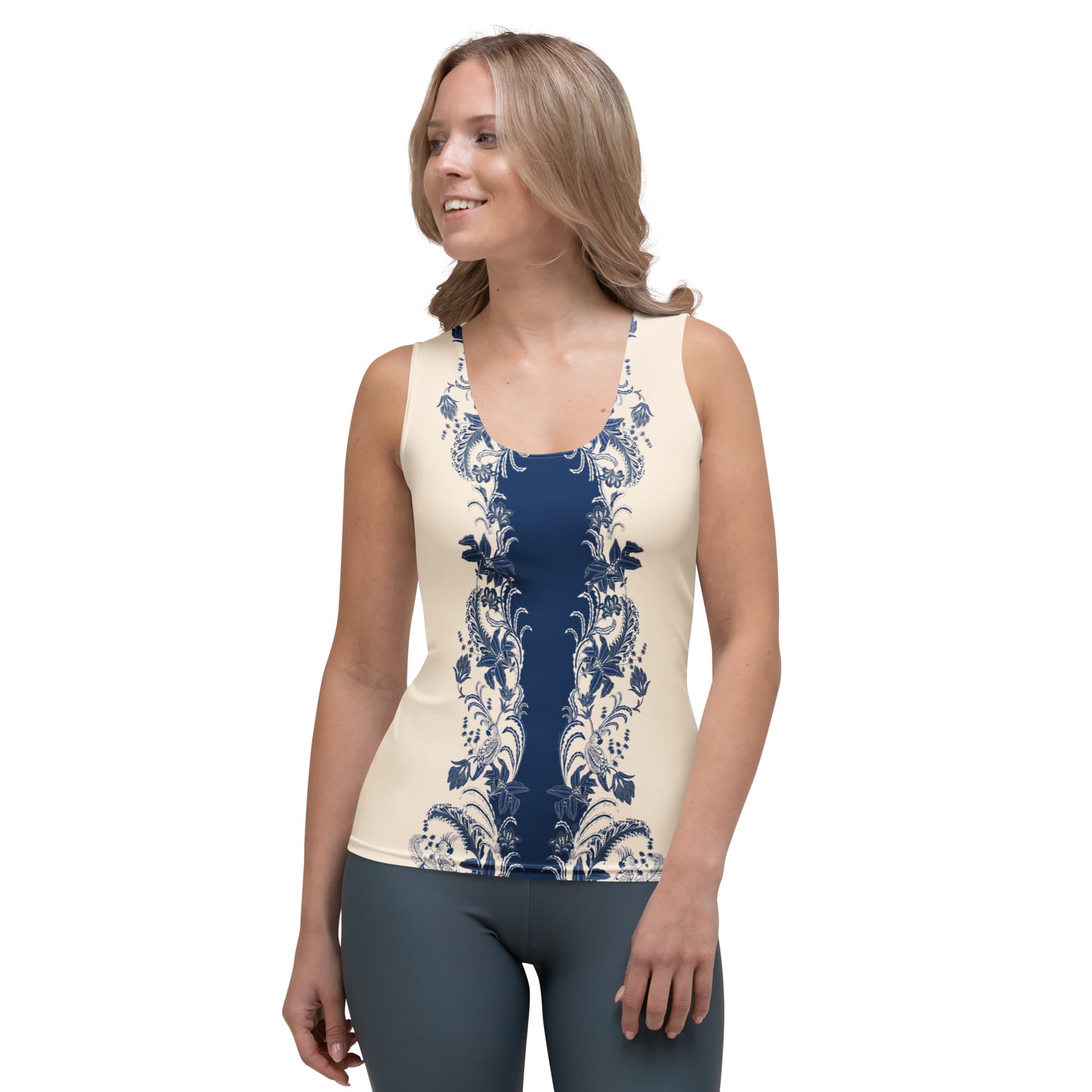 Blue Royal Botanica Tank Top