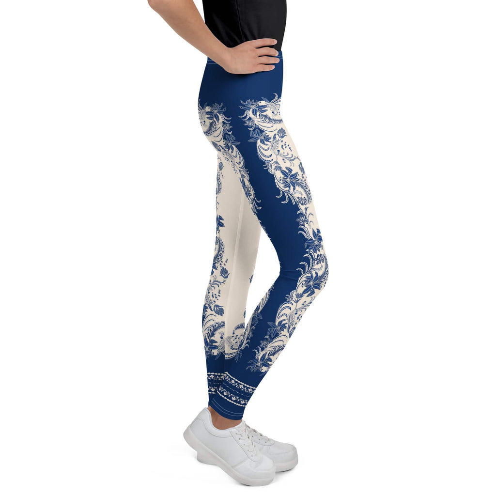 Blue Royal Botanica Youth Leggings
