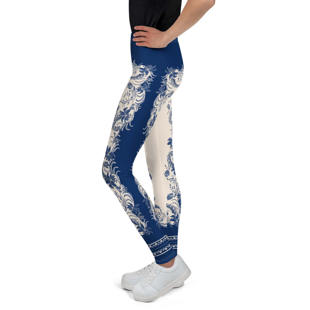 Blue Royal Botanica Youth Leggings